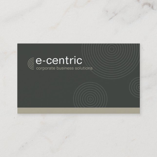 BUSINESS CARD :: dynamic centric L4 (Front)