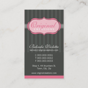 BUSINESS CARD :: elegant flamboyant P6