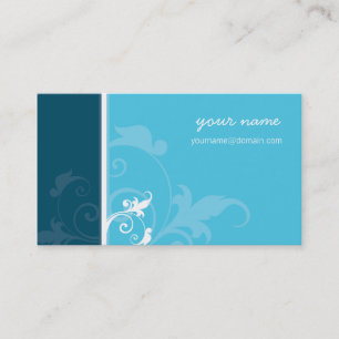 BUSINESS CARD elegant organic verve