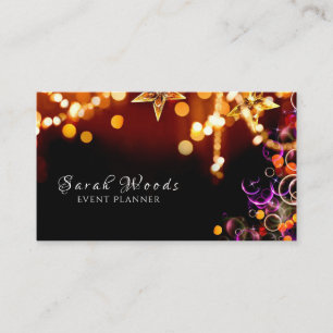 Business Card, Event Planner Card