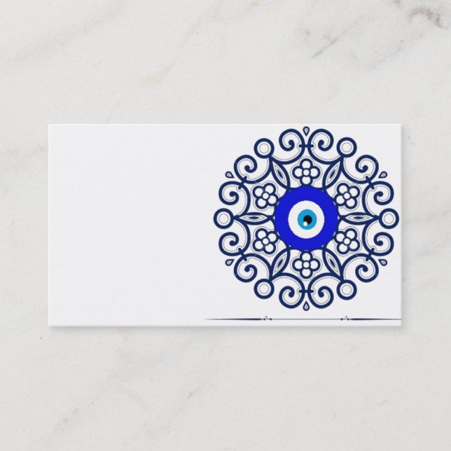 Business Card-evil-eye Card (Front)