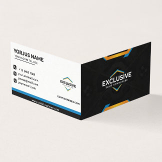 Business Card Exclusive Black