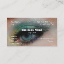  Business Card Eye Make-U[ Background HAMbyWG