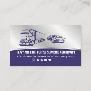 Business card for Auto services