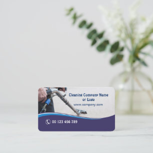 Business card for Carpet Cleaning Company