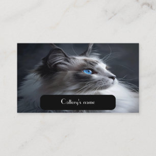 Business Card For Catteries Ragdoll Cat