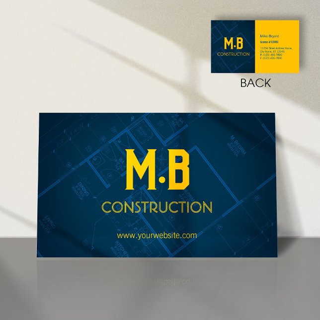 Business Card for Construction/Contractor (Creator Uploaded)