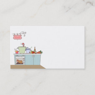 business card for cook or chef