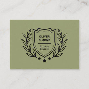 Business Card for Fitness trainer
