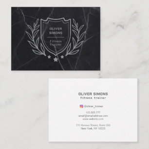Business Card for Fitness trainer