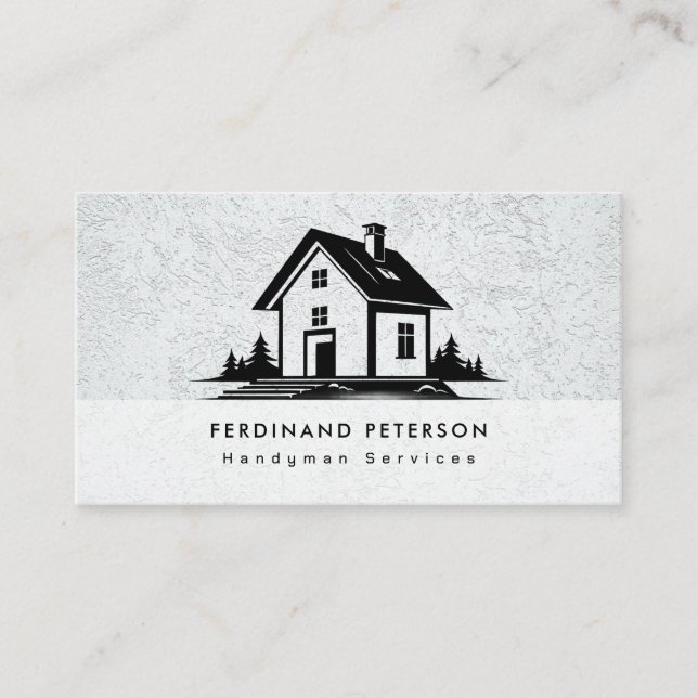 Business card for handyman home services (Front)