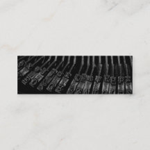 Business card for writers