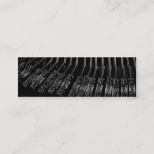 Business card for writers