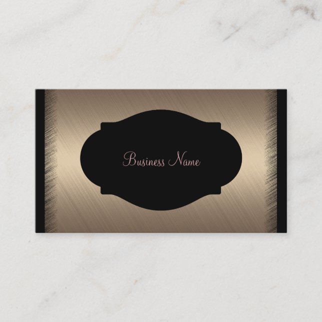 Business Card Glamour Coffee (Front)