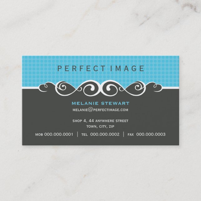 BUSINESS CARD :: gorgeously 7 (Front)