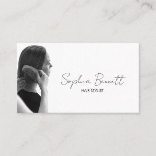 Business Card Hair Stylists & Salon DP7