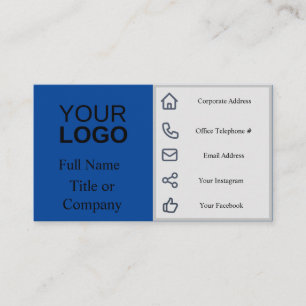 Business Card - half & half