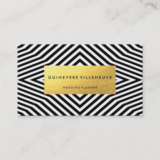 Business card in luxury pattern customisable (Front)