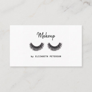 Business card in the style of minimalism.