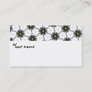 Business Card Jimette Design black brown white