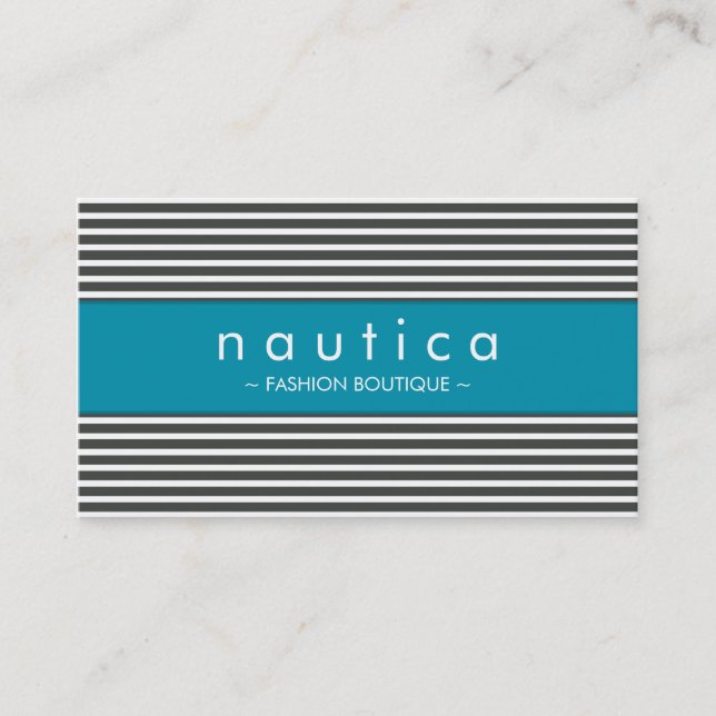 BUSINESS CARD :: l striped 26 (Front)