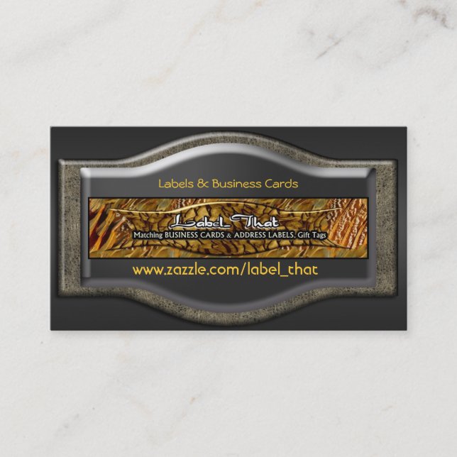 Business Card Label_That Private (Front)