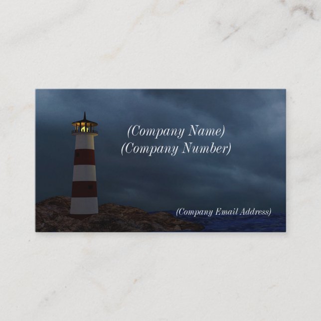 Business Card/Lighthouse Appointment Card (Front)