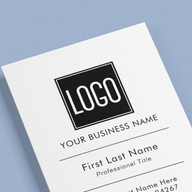 Business Card – Logo, Name & Contact Details (Creator Uploaded)