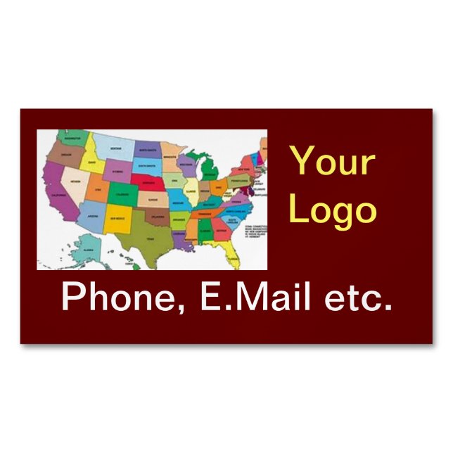 Business Card Magnet (Front)