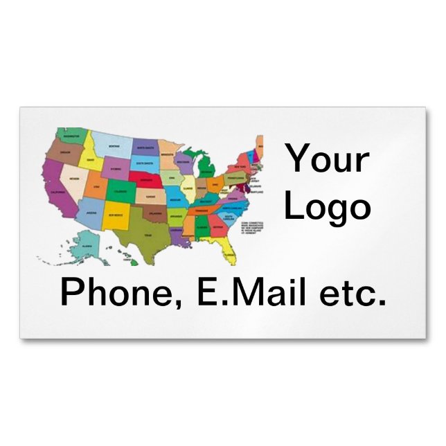 Business Card Magnet (Front)