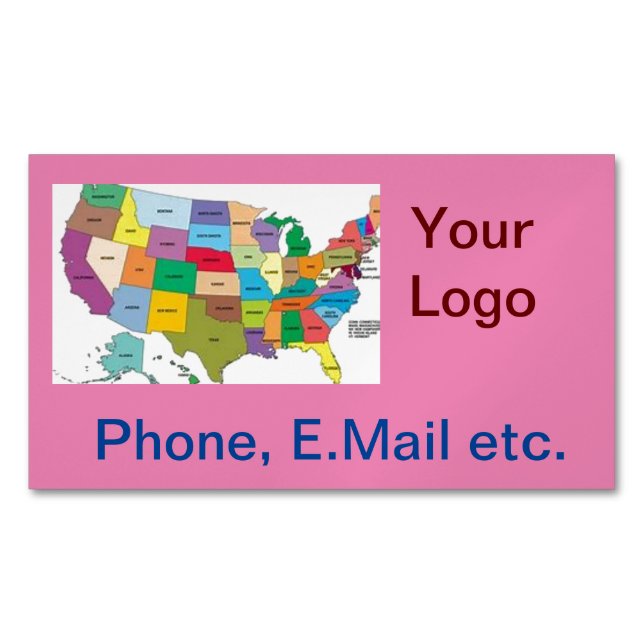 Business Card Magnet (Front)