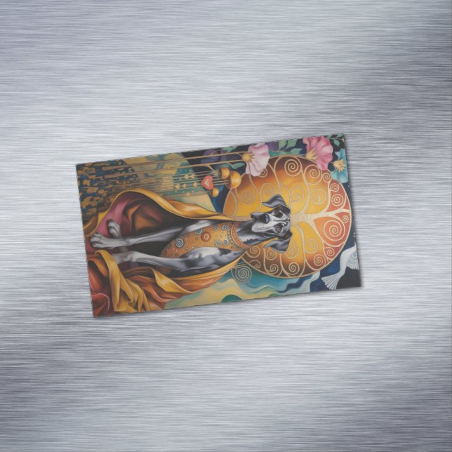 Business Card Magnet Great Dane  (In Situ)