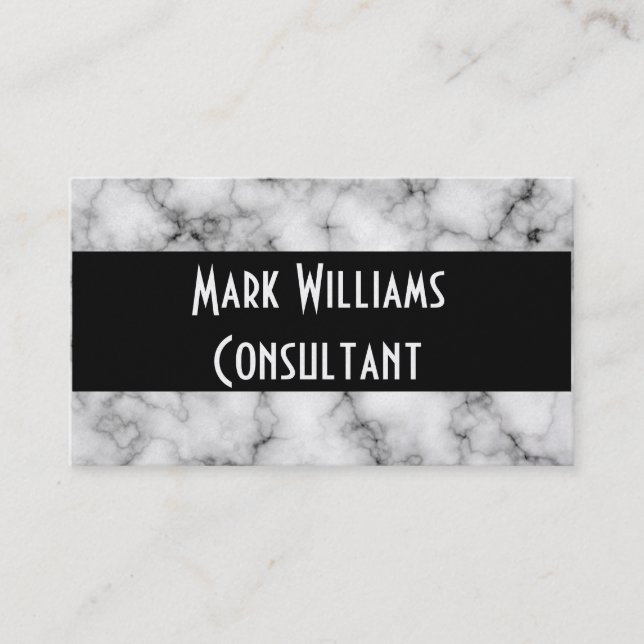 Business Card/Marble Appointment Card (Front)