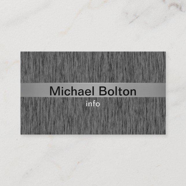 Business card  men's  (Front)