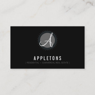 BUSINESS CARD :: monogram spot1 7L