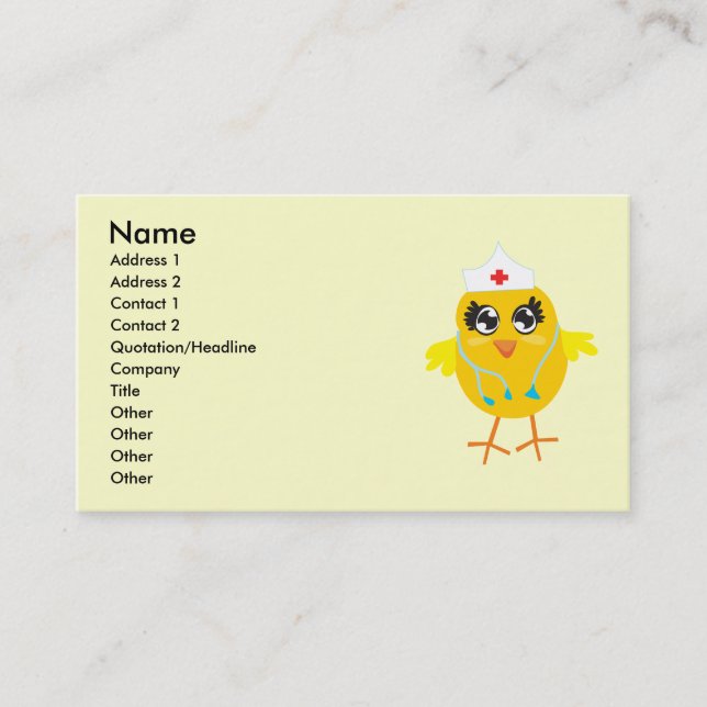 Business Card Nurses (Front)