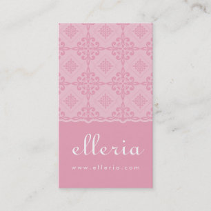 BUSINESS CARD :: ornately patterned P11