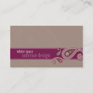 BUSINESS CARD :: paisley 3