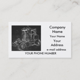 Business Card, "Peterbilt 2" Card