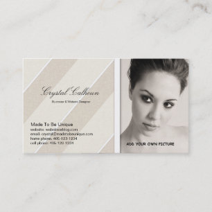 Business Card PHOTO Template - Clean Professional