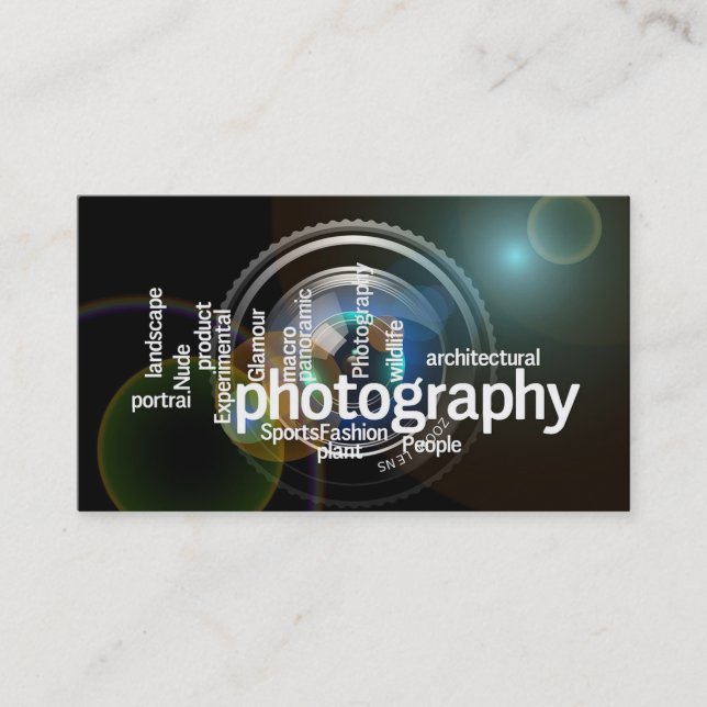 Business Card/Photography Card (Front)