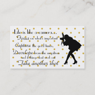 Business Card/Photography Card