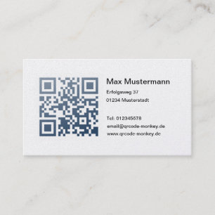 Business card, platinum (individually designed) business card