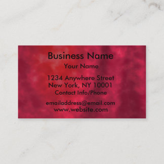 Business Card Red Velvet