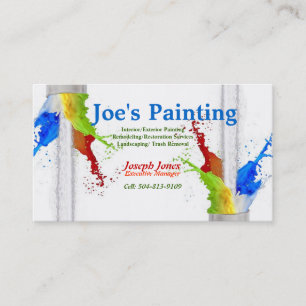Business Card-Sample (Painting Series Revised) Card