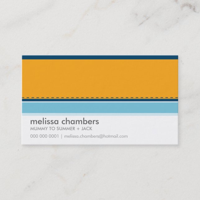 BUSINESS CARD :: simplistic-sublime 1L (Front)
