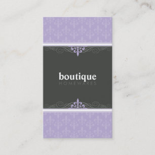 BUSINESS CARD stylish fleur de lis