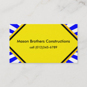 business card template