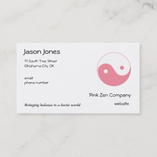 Business card template