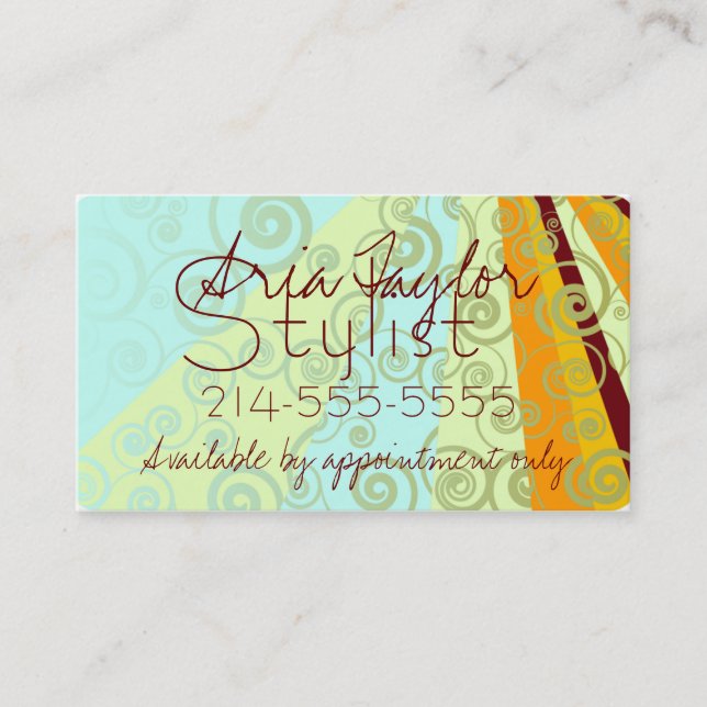Business Card Template 13 (Front)